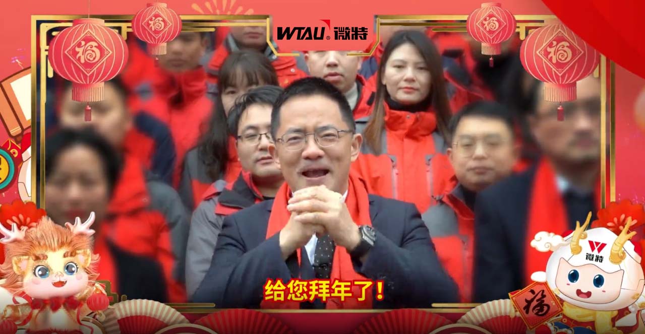 龍行龘龘，勢起新程！微特給您拜年啦！